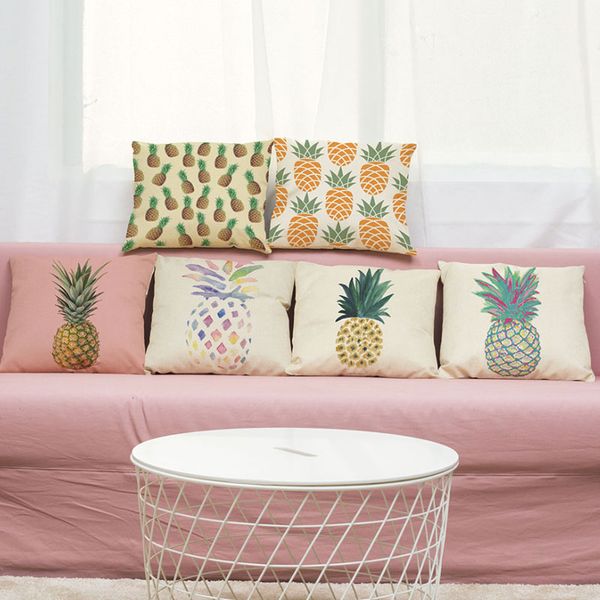 45*45cm european style new pineapple print cushion cover home office sofa square pillow case decorative pillowcases
45*45cm european style new pineapple print cushion cover home office sofa square pillow case decorative pillowcases