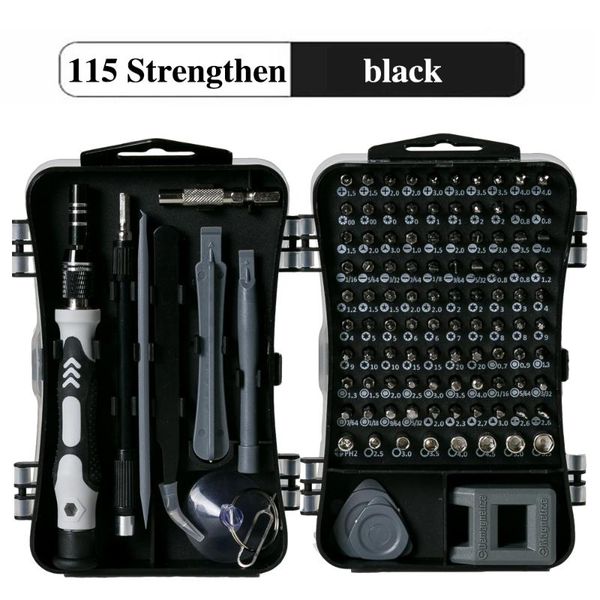 115 in 1 screwdriver set mini precision screwdrive repair insulated hand home tools for multi computer pc mobile phone device
115 in 1 screwdriver set mini precision screwdrive repair insulated hand home tools for multi computer pc mobile phone device
