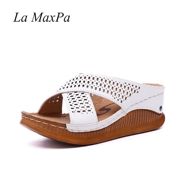 slippers 2021 est women wedge slipper rome platform hollowing casual comfortable summer mother peep toe soft shoes size 35-40, Black
slippers 2021 est women wedge slipper rome platform hollowing casual comfortable summer mother peep toe soft shoes size 35-40, Black