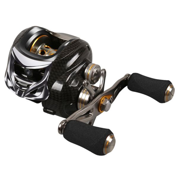 6.3:1 high speed 18bb baitcasting reel super long casting fishing 6kg max drag power carp fishing tackle raft vessel de pesca
6.3:1 high speed 18bb baitcasting reel super long casting fishing 6kg max drag power carp fishing tackle raft vessel de pesca