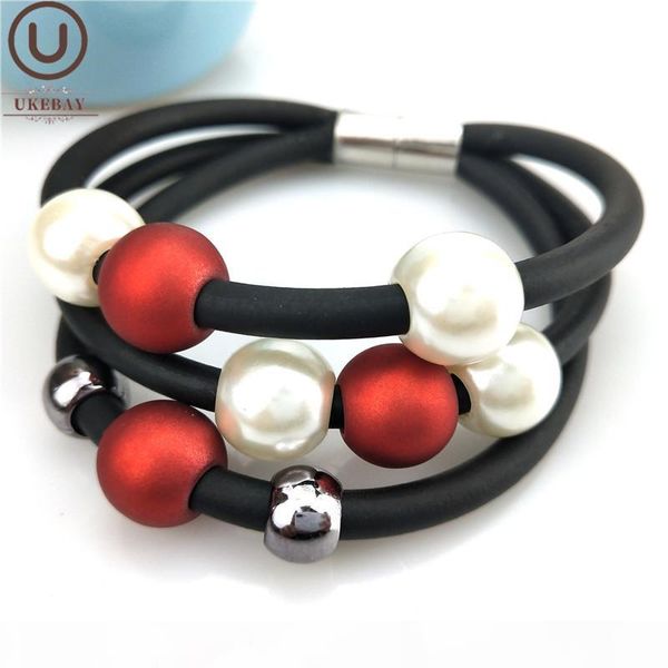 ukebay 2020 new fashion pearl bracelet women charm bangles soft rubber bracelets handmade designer bohemia hand chains wholesale, Black
ukebay 2020 new fashion pearl bracelet women charm bangles soft rubber bracelets handmade designer bohemia hand chains wholesale, Black