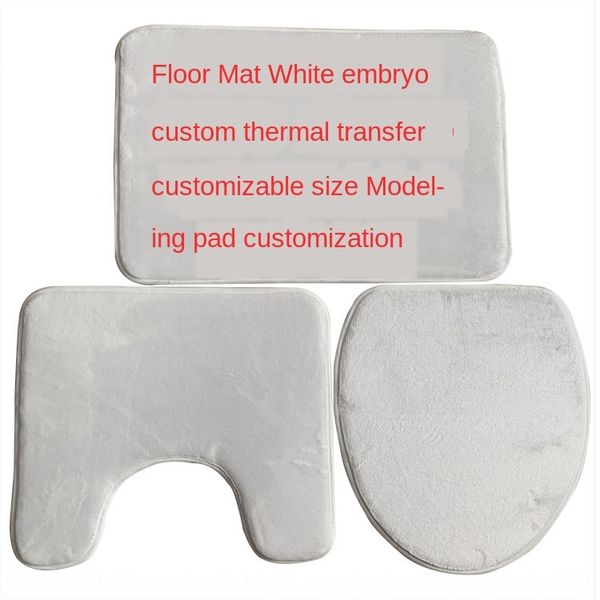 crystal velvet white embryo pure white semi-finished toilet three-piece set crystal floor carpet mat carpet printable floor mat
crystal velvet white embryo pure white semi-finished toilet three-piece set crystal floor carpet mat carpet printable floor mat