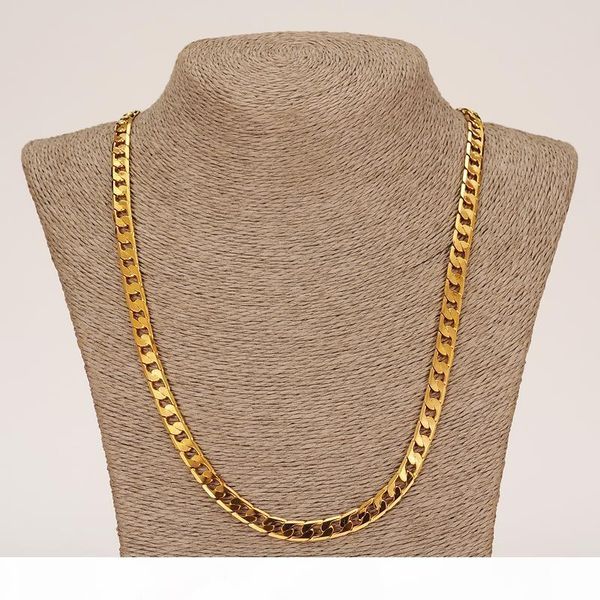 y classic cuban link chain necklace bracelet set fine 18k real solid gold filled fashion men women 's jewelry accessories perfect, Silver
y classic cuban link chain necklace bracelet set fine 18k real solid gold filled fashion men women 's jewelry accessories perfect, Silver