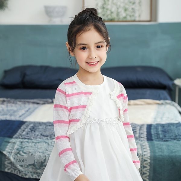 girls' shawl summer new striped breathable children's 1-year-old girls' baby knitted cardigan shawl sweater hollow sweater ti, Blue
girls' shawl summer new striped breathable children's 1-year-old girls' baby knitted cardigan shawl sweater hollow sweater ti, Blue