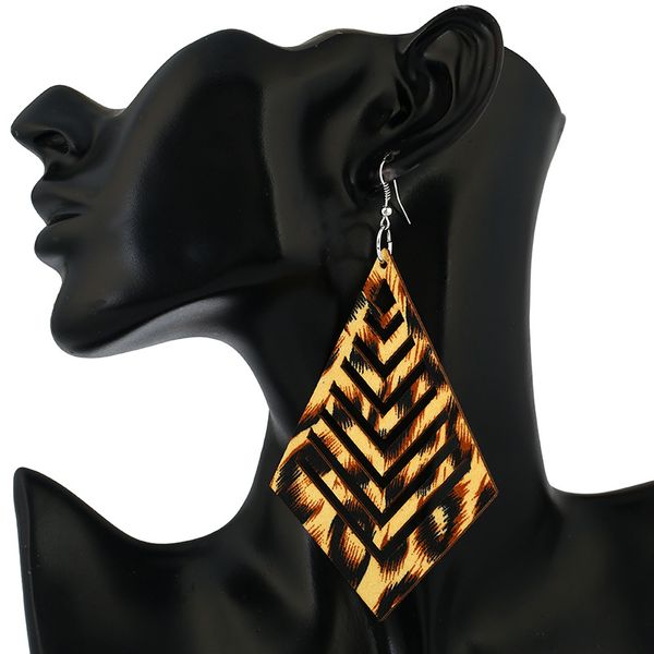 shape diamond wood hollow earrings drop leopard texture wooden dangle earrings women fashion anti allergy earring wholesale, Silver
shape diamond wood hollow earrings drop leopard texture wooden dangle earrings women fashion anti allergy earring wholesale, Silver