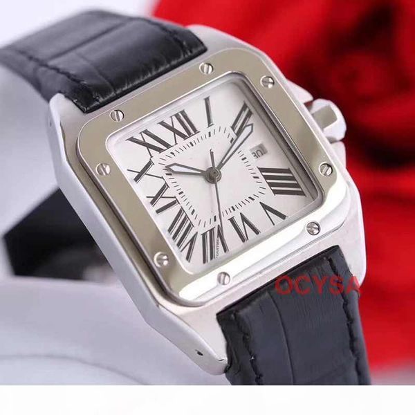 leather strap fashion black luxury mens quartz movement lady couple men designer diamond tag watch wristwatches watches man montre de luxe, Slivery;brown
leather strap fashion black luxury mens quartz movement lady couple men designer diamond tag watch wristwatches watches man montre de luxe, Slivery;brown