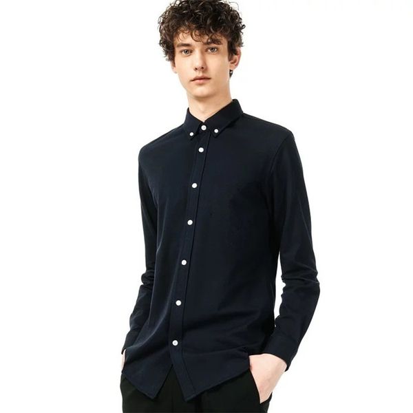 homme crocodile 100%cotton thick camisa masculina men long sleeve dress shirts fashion hombre chemises, White;black
homme crocodile 100%cotton thick camisa masculina men long sleeve dress shirts fashion hombre chemises, White;black