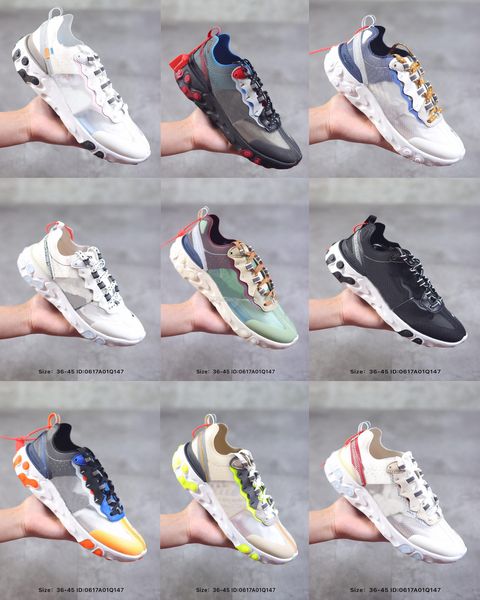 2019 new react element 87 undercpver x upcoming men women fashion luxury designer shoes running sports sneakers shoes, White;red
2019 new react element 87 undercpver x upcoming men women fashion luxury designer shoes running sports sneakers shoes, White;red