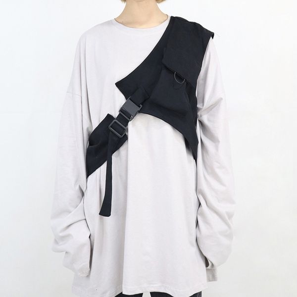 новый harajuku рок одно плечо пряжка прохладный жилет для мужчин женщины streetwear tactical light съемные vest аксессуаров black
новый harajuku рок одно плечо пряжка прохладный жилет для мужчин женщины streetwear tactical light съемные vest аксессуаров black