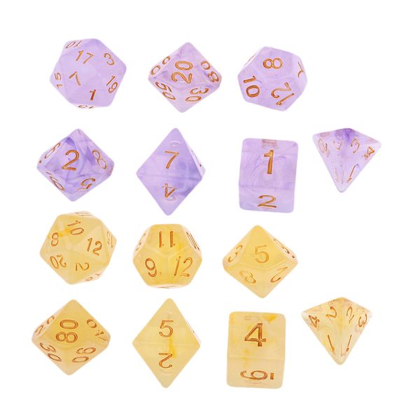 14 x acrylic polyhedral dices (4-sided,6-side, 8-sided) for dungeons and dragons games role playing props
14 x acrylic polyhedral dices (4-sided,6-side, 8-sided) for dungeons and dragons games role playing props