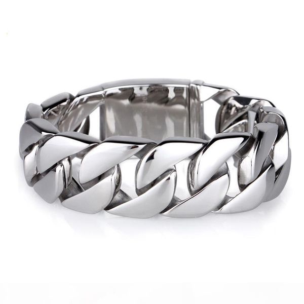 pure titanium jewelry men fashion curb link chain bracelets high polished super-wide cuff wristbands bangle pulseras brace lace 22cm*2.0cm, Golden;silver
pure titanium jewelry men fashion curb link chain bracelets high polished super-wide cuff wristbands bangle pulseras brace lace 22cm*2.0cm, Golden;silver