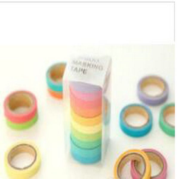 2016 10 pzas lote alta calidad adhesiva cinta de papel colorido dulces cinta adhesiva diy etiqueta engomada regalo de los nios 5 bde2010 kpn
2016 10 pzas lote alta calidad adhesiva cinta de papel colorido dulces cinta adhesiva diy etiqueta engomada regalo de los nios 5 bde2010 kpn