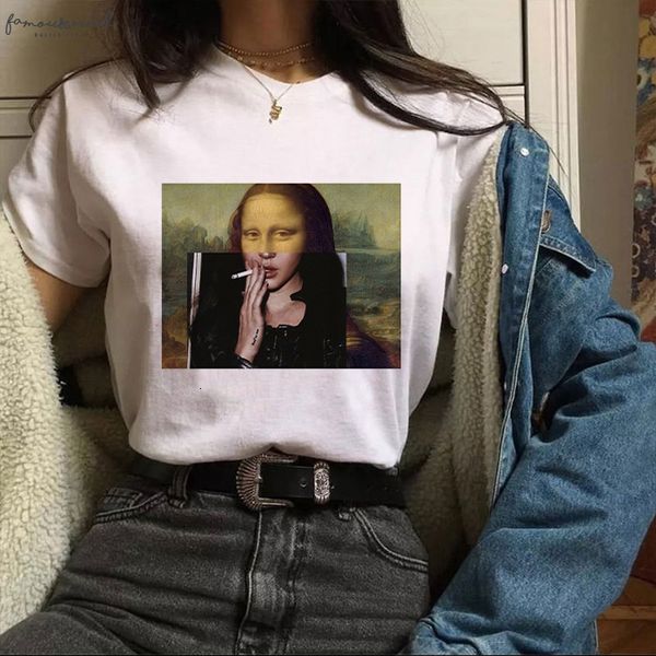 summer vogue women spoof funny mona lisa van gogh aesthetics print casual short sleeve fashion personality womens blouses shirt, White
summer vogue women spoof funny mona lisa van gogh aesthetics print casual short sleeve fashion personality womens blouses shirt, White