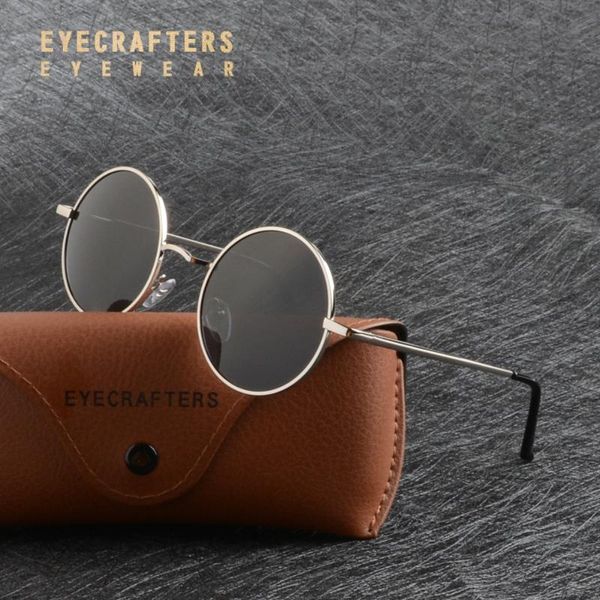 eyecrafters steampunk round polarized sunglasses men women uv400 silver metal retro vintage sun glasses mirror gafas de sol, White;black
eyecrafters steampunk round polarized sunglasses men women uv400 silver metal retro vintage sun glasses mirror gafas de sol, White;black