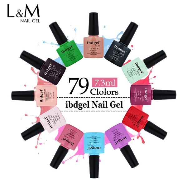 ibdgel 79 color gel nail polish whole set 7.3ml high pigment uv led gel varnish nail beauty gelpolish, Red;pink
ibdgel 79 color gel nail polish whole set 7.3ml high pigment uv led gel varnish nail beauty gelpolish, Red;pink