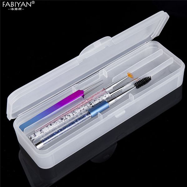 double layer nail art storage case container organizer display empty box rhinestone brush pen tool plastic manicure container
double layer nail art storage case container organizer display empty box rhinestone brush pen tool plastic manicure container