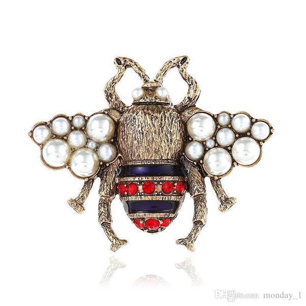 chaomo vintage boutonniere three-dimensional pearl cute new bee brooch clothing accessories
chaomo vintage boutonniere three-dimensional pearl cute new bee brooch clothing accessories