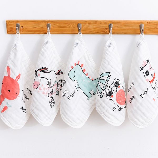 infant pure cotton square saliva high density six-layer bubble gauze saliva towel edge embroidered square towel customized
infant pure cotton square saliva high density six-layer bubble gauze saliva towel edge embroidered square towel customized