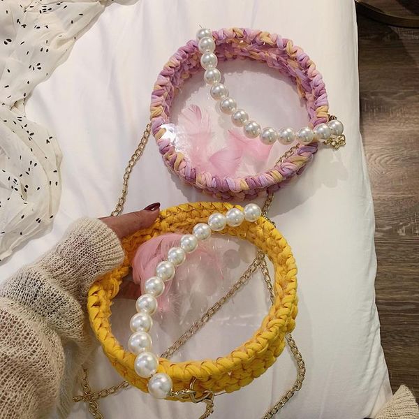дамы мода круглый pearls плеча сумки пвх повседневный тканые сумки женщины transparent chain crossbody top-ручка # 45
дамы мода круглый pearls плеча сумки пвх повседневный тканые сумки женщины transparent chain crossbody top-ручка # 45
