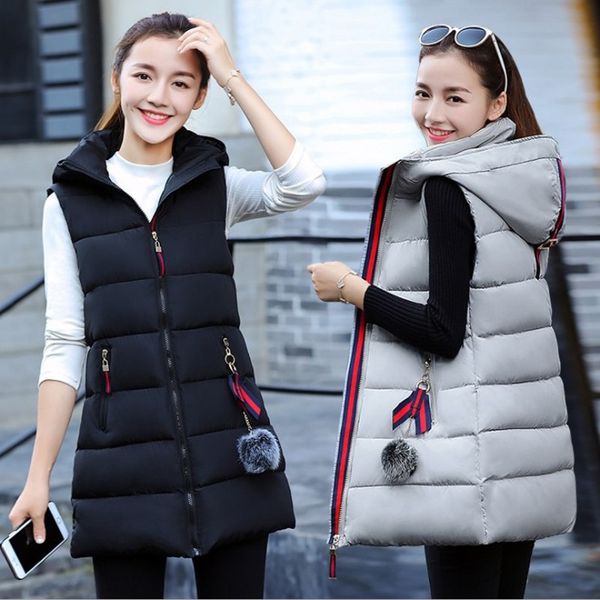 вниз хлопок средней длиной утолщенного хлопок корейского жилет куртка veststyle женщины длинного жилет куртка женщины жилета, Black;white
вниз хлопок средней длиной утолщенного хлопок корейского жилет куртка veststyle женщины длинного жилет куртка женщины жилета, Black;white