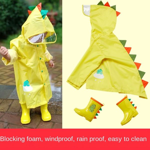 children's rain boy dinosaur pupil kindergarten long cloak coat coat waterproof rainstorm baby cloak girl rain, Red;brown
children's rain boy dinosaur pupil kindergarten long cloak coat coat waterproof rainstorm baby cloak girl rain, Red;brown