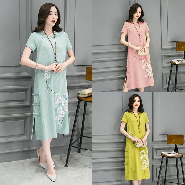 yhadu 3837 and tea clothing ethnic cotton and linen cotton linen loose long dress artistic ethnic chinese style dress chinese women's c, Black;gray
yhadu 3837 and tea clothing ethnic cotton and linen cotton linen loose long dress artistic ethnic chinese style dress chinese women's c, Black;gray