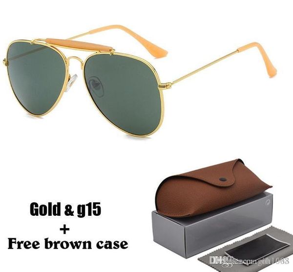 pilot sunglasses women men brand designer fashion vintage sport driving sun glasses uv400 goggle with box and cases, White;black
pilot sunglasses women men brand designer fashion vintage sport driving sun glasses uv400 goggle with box and cases, White;black