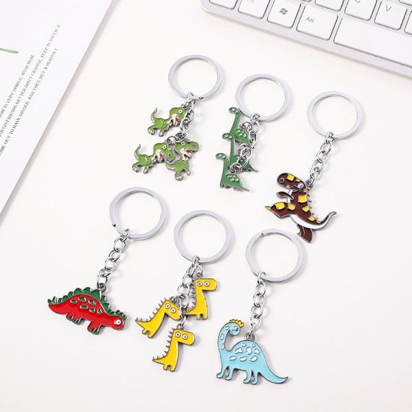 fashion cute cartoon little dinosaur keychain animal key chain for women bag charm key ring pendant gifts jewelry, Silver
fashion cute cartoon little dinosaur keychain animal key chain for women bag charm key ring pendant gifts jewelry, Silver