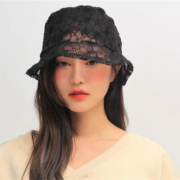 women hollow out wide brim bucket hat embroidery floral lace beach fisherman cap summer solid color cap 2020 new 3 colors, Blue;gray
women hollow out wide brim bucket hat embroidery floral lace beach fisherman cap summer solid color cap 2020 new 3 colors, Blue;gray