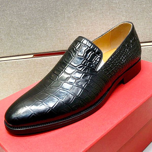 new high-quality men's dress shoes, business formal embossed leather wedding shoes, social, suit dress shoes, with original box qwn, Black
new high-quality men's dress shoes, business formal embossed leather wedding shoes, social, suit dress shoes, with original box qwn, Black