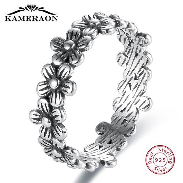 Rings 925 Silver Small Daisies Ring For Women Flower Vintage Processing Real Sterling Silver Boho Accessories Minimalism Jewelry
Rings 925 Silver Small Daisies Ring For Women Flower Vintage Processing Real Sterling Silver Boho Accessories Minimalism Jewelry