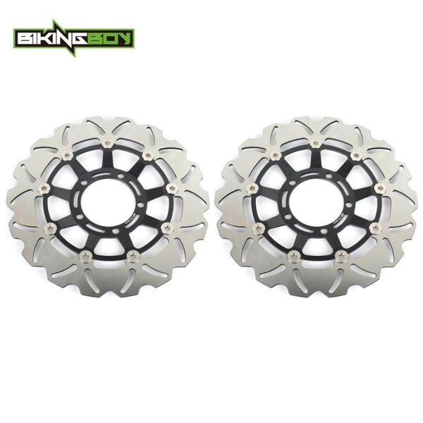 bikingboy front brake discs rotors disks daytona 675 06-16 07 08 09 10 13 street triple 675 / r 2008-2012 daytona r 11 12
bikingboy front brake discs rotors disks daytona 675 06-16 07 08 09 10 13 street triple 675 / r 2008-2012 daytona r 11 12