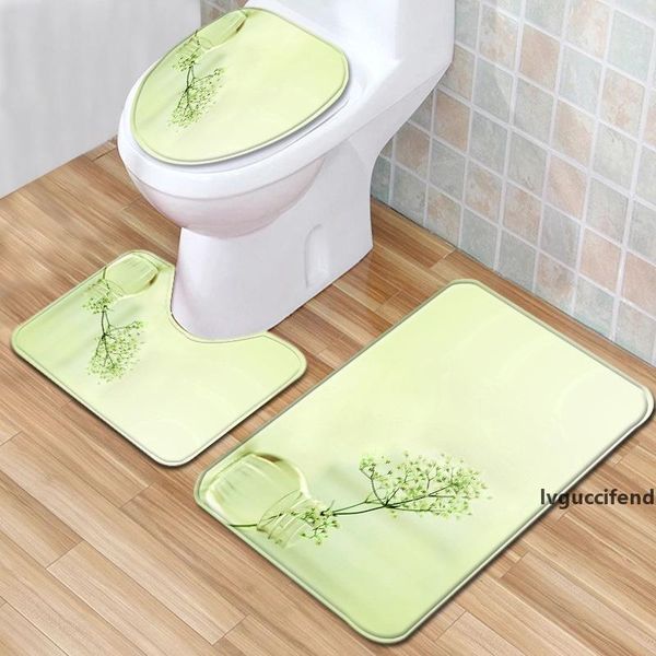 3pcs lot flower pattern bathroom toilet seat cover flannel fabric toilet case printed bathroom door non-slip mat home decor ba07
3pcs lot flower pattern bathroom toilet seat cover flannel fabric toilet case printed bathroom door non-slip mat home decor ba07