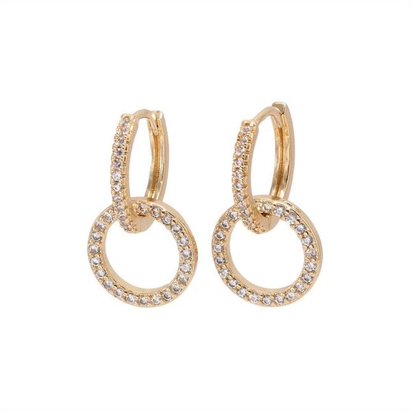 trendy cubic zirconia gold hoop round earrings pave crystal drop earrings for women korean jewelry, Golden;silver
trendy cubic zirconia gold hoop round earrings pave crystal drop earrings for women korean jewelry, Golden;silver