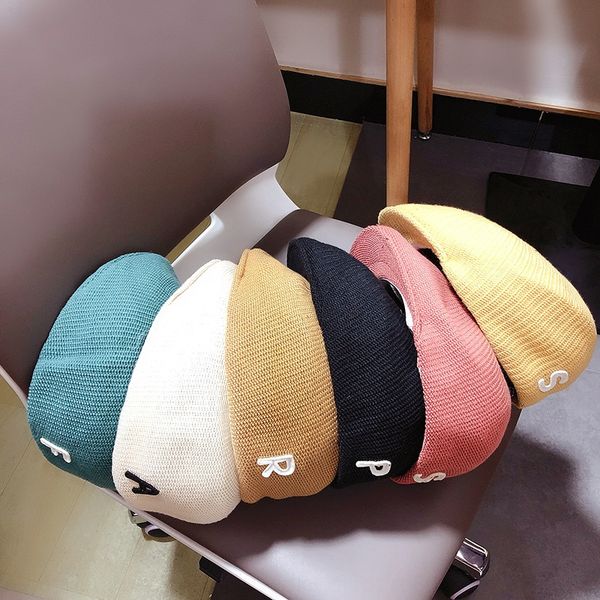 summer thin mesh solid color linen female beret beret ins korean british painter forward hat, Blue;gray
summer thin mesh solid color linen female beret beret ins korean british painter forward hat, Blue;gray
