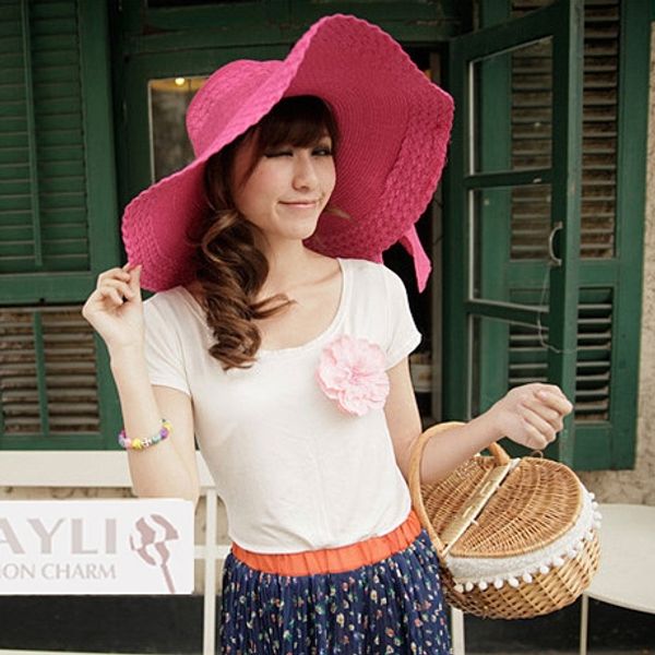female summer korean style big edge beach bow sweet cute straw butterfly straw hat sunshade beach hat, Blue;gray
female summer korean style big edge beach bow sweet cute straw butterfly straw hat sunshade beach hat, Blue;gray