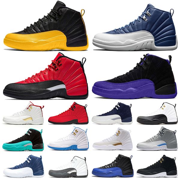 2020 mens basketball shoes jumpman 12 12s ov white dark grey university gold sneakers reverse flu game sports men trainers fashion platform
2020 mens basketball shoes jumpman 12 12s ov white dark grey university gold sneakers reverse flu game sports men trainers fashion platform