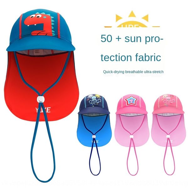 l7c1f children's uv-proof beach sun hat for boys and girls swimming cap cartoon breathable ear neck protection beach sun protection swi 
l7c1f children's uv-proof beach sun hat for boys and girls swimming cap cartoon breathable ear neck protection beach sun protection swi