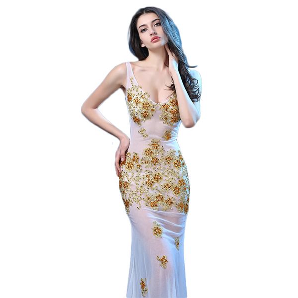 fashion women bodycon long dress lace evening party elegant diamante see-through v-neck sleeveless flower gauze dresses, Black;gray
fashion women bodycon long dress lace evening party elegant diamante see-through v-neck sleeveless flower gauze dresses, Black;gray