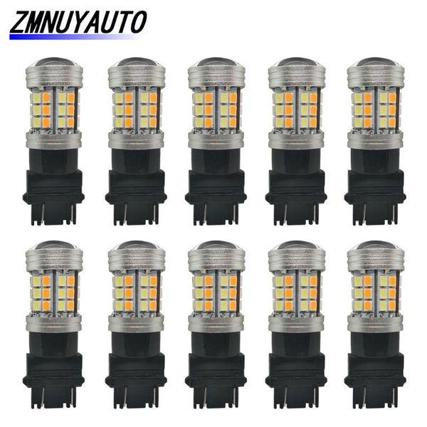 10pcs switchback led dual color t25 3157 led p21/5w 1157 bay15d bulb t20 7443 w21/5w car turn signal light drl white yellow
10pcs switchback led dual color t25 3157 led p21/5w 1157 bay15d bulb t20 7443 w21/5w car turn signal light drl white yellow