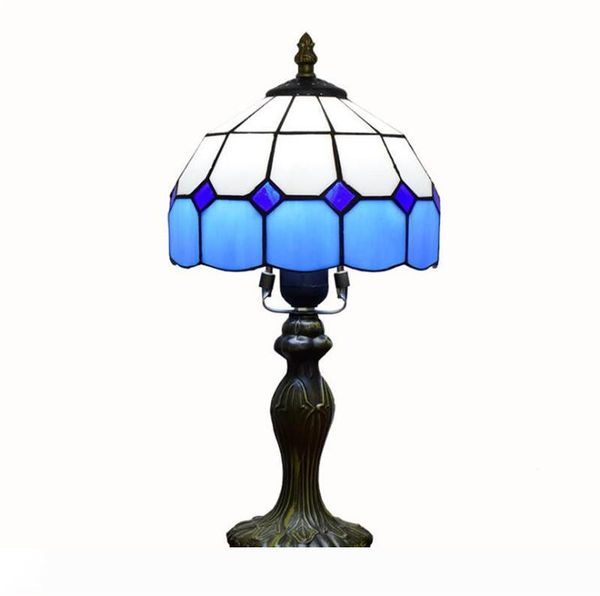 european creative mediterranean blue lattice glazed lamp living room dining room study bedroom small table lamp tf054
european creative mediterranean blue lattice glazed lamp living room dining room study bedroom small table lamp tf054
