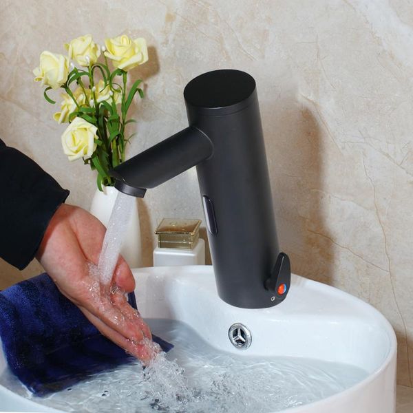 bathroom sense faucet black single hole tap automatic sensor faucets inductive basin sink water tap mixer faucet
bathroom sense faucet black single hole tap automatic sensor faucets inductive basin sink water tap mixer faucet