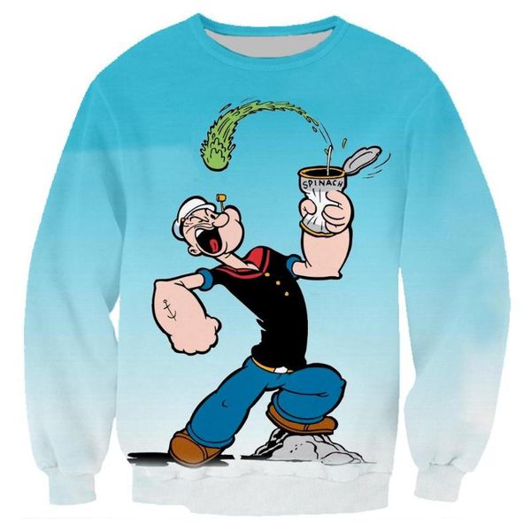 3d print sweatshirts cartoon anime popeye men jacket pullover hoodies long sleeve crewneck streetwear hoody clothes sudaderas, Black
3d print sweatshirts cartoon anime popeye men jacket pullover hoodies long sleeve crewneck streetwear hoody clothes sudaderas, Black