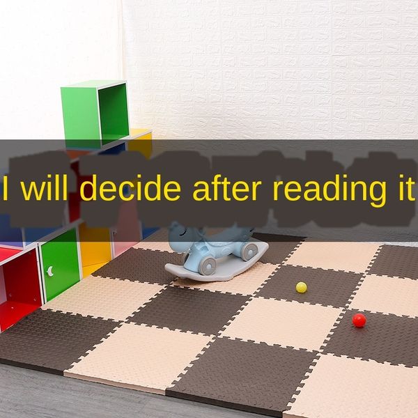household pad padpuzzle sponge pad bedroom jigsaw foam floor children's anti-fall slip sponge mat floor splicing climbing mat 60 60
household pad padpuzzle sponge pad bedroom jigsaw foam floor children's anti-fall slip sponge mat floor splicing climbing mat 60 60