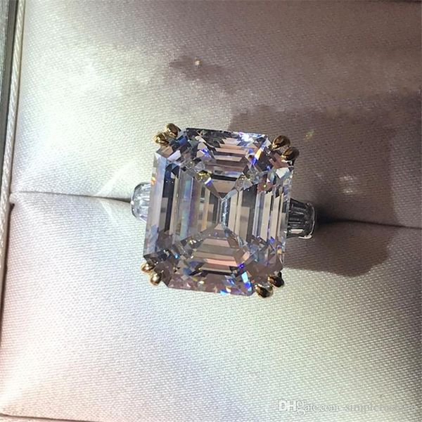 vecalon engagement promise ring 925 sterling silver asscher cut 6ct 5a cz luxury wedding band rings for women bridal jewelry, Slivery;golden
vecalon engagement promise ring 925 sterling silver asscher cut 6ct 5a cz luxury wedding band rings for women bridal jewelry, Slivery;golden