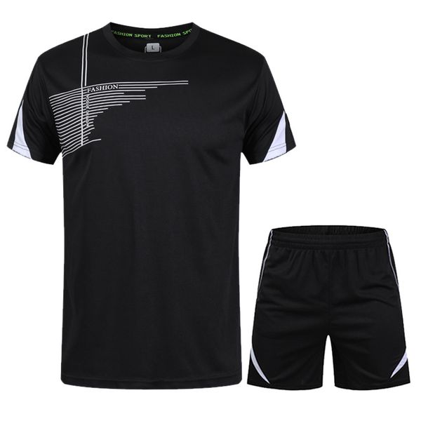 sportswear sports set men's summer fitness short sleeve t-shirt men quick-dry clothes running loose casual clothing large size s, White;red
sportswear sports set men's summer fitness short sleeve t-shirt men quick-dry clothes running loose casual clothing large size s, White;red