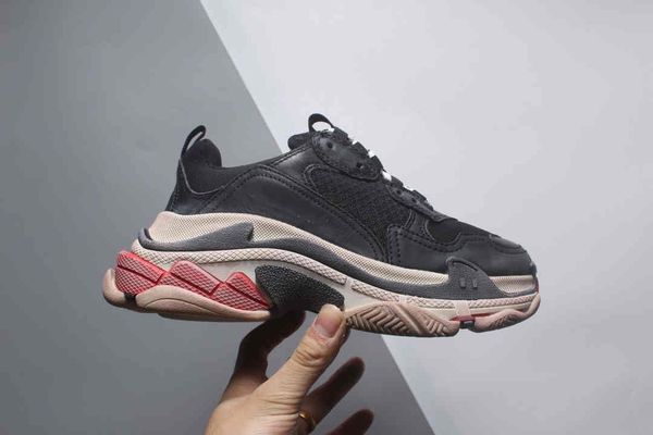 2020 european and american fashion triple s comfortable, breathable, non-slip wear-resistant men's and women's shoes 7678565h, Black
2020 european and american fashion triple s comfortable, breathable, non-slip wear-resistant men's and women's shoes 7678565h, Black