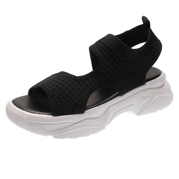 sandals women summer shoes 2021 fashion beach sandal peep toe casual flat ladies breathable sandalias, Black
sandals women summer shoes 2021 fashion beach sandal peep toe casual flat ladies breathable sandalias, Black
