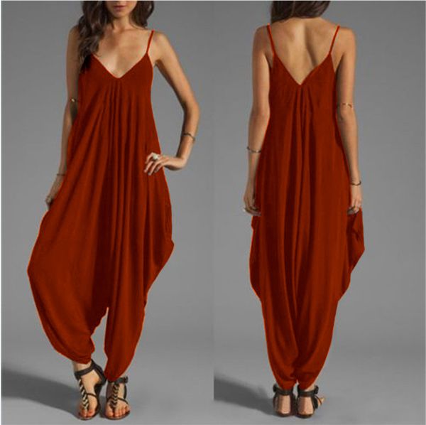 2020 summer new women casual loose stretch jumpsuit ladies sleeveless backless playsuit trousers overalls red rompers, Black;gray
2020 summer new women casual loose stretch jumpsuit ladies sleeveless backless playsuit trousers overalls red rompers, Black;gray