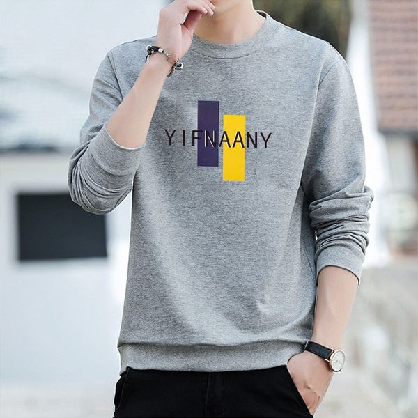 h8shv 2020 spring and autumn new round neck men's t-shirt korean style loose casual handsome student coat coat sweater t-shirt sweater, Black
h8shv 2020 spring and autumn new round neck men's t-shirt korean style loose casual handsome student coat coat sweater t-shirt sweater, Black